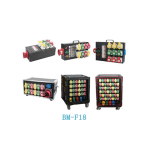 18-way waterproof plug-in through cabinet