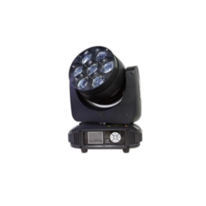 7 focusing moving head lights